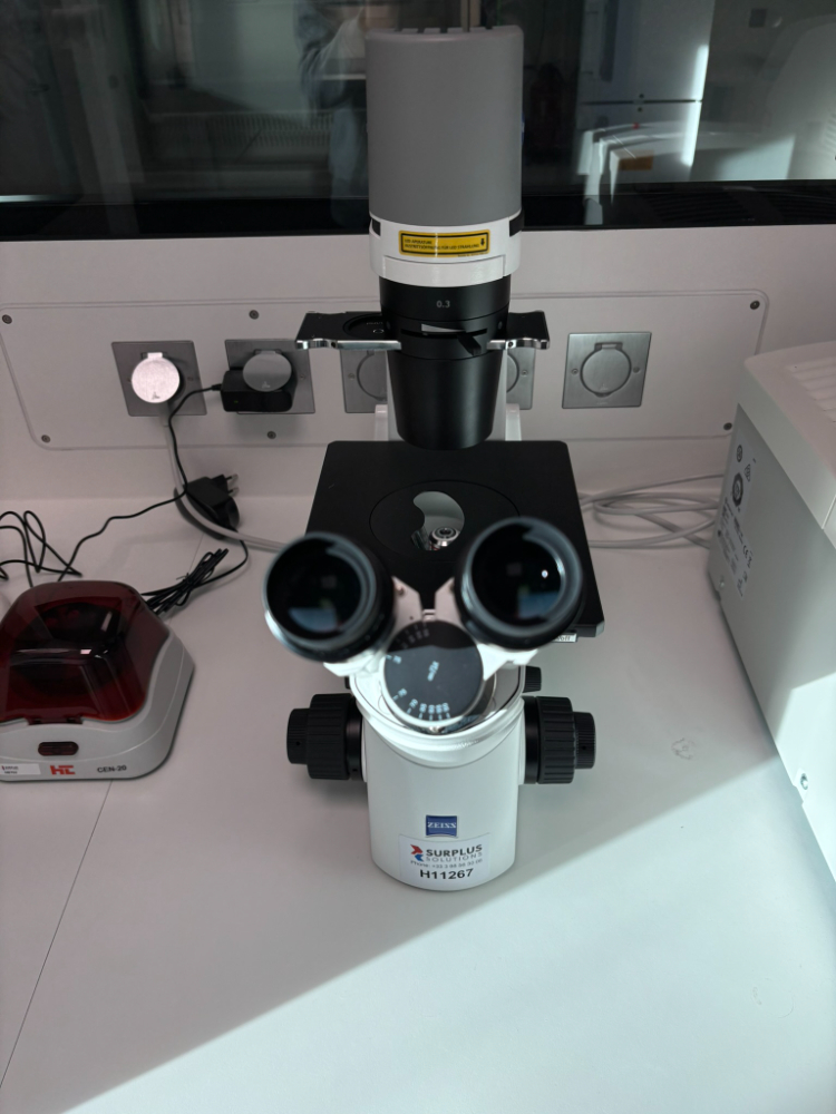 Image of Carl Zeiss Primovert Inverted Microscope